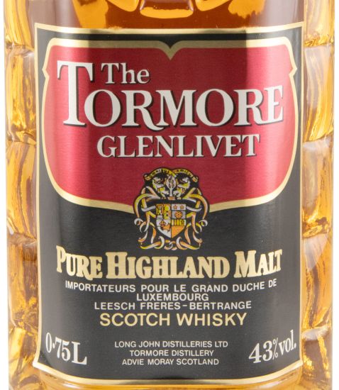 Tormore 10 anos (rótulo antigo) 75cl