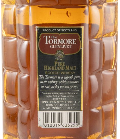 Tormore 10 anos (rótulo antigo) 75cl