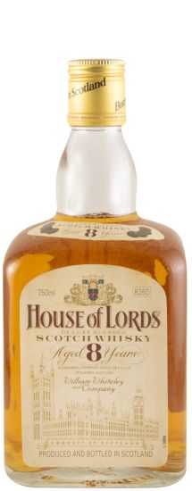 House of Lords 8 anos (rótulo branco) 75cl