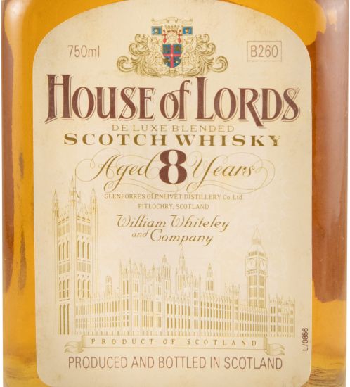 House of Lords 8 anos (rótulo branco) 75cl