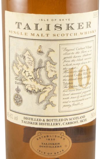Talisker 10 years (former label) 75cl