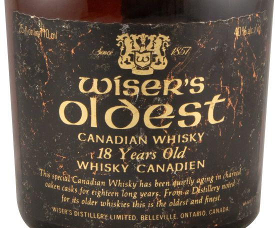 1961 Wiser's Oldest 18 years 71cl