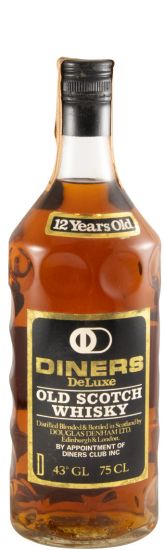 Diners DeLuxe 12 years 75cl