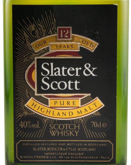 Slater & Scott Grassy Green 12 anos