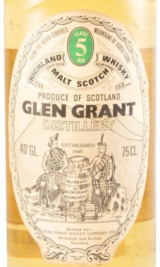 1970 Glen Grant 5 anos 75cl
