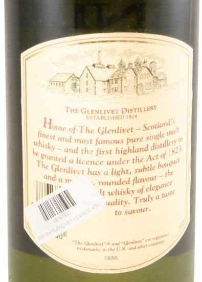 The Glenlivet 12 anos 43%