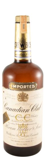 1970 Canadian Club 6 anos 1L