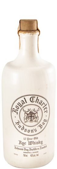1975 Hudson's Bay Royal Charter Rye 12 anos 75cl