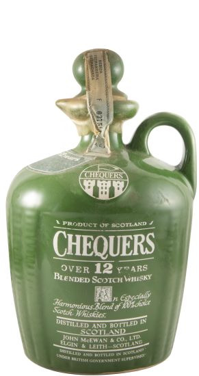 Chequers over 12 anos (garrafa em cerâmica) 75cl