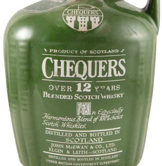 Chequers over 12 anos (garrafa em cerâmica) 75cl
