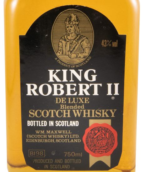 King Robert II De Luxe Blended 75cl