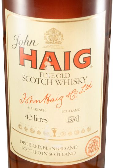 Haig Finest Old 4.5L