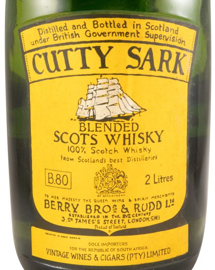 Cutty Sark (rótulo antigo) 2L