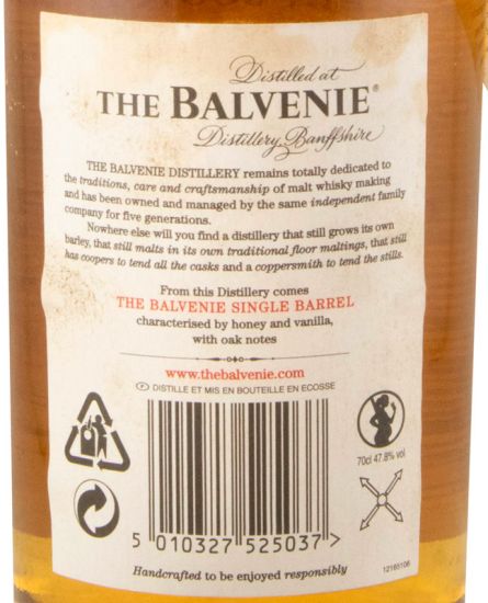 Balvenie Single Barrel Cask N.º 1732 15 anos