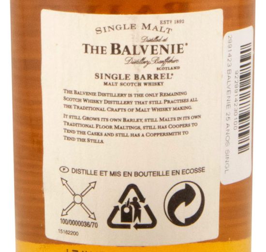 Balvenie Single Barrel 25 anos 20cl