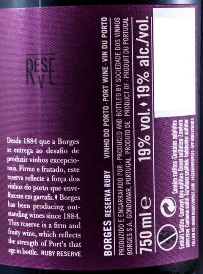 Borges Reserva Ruby Porto