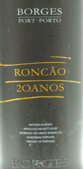 Borges Roncão 20 years Port