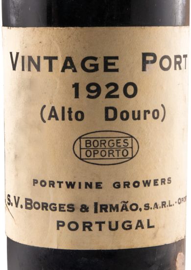 1920 Borges Vintage Porto