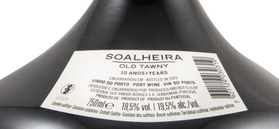 Borges Soalheira 10 years Port (decanter bottle)