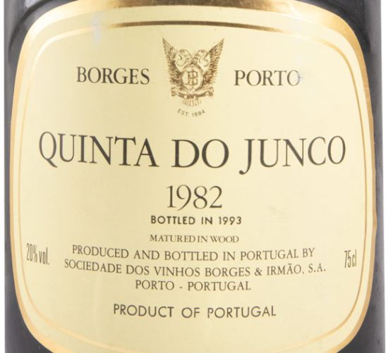 1982 Borges Quinta do Junco Colheita Port (bottled in 1993)