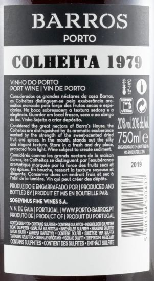 1979 Barros Colheita Porto