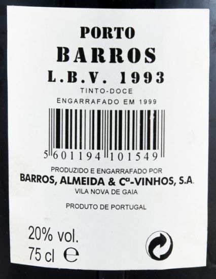 1993 Barros LBV Porto