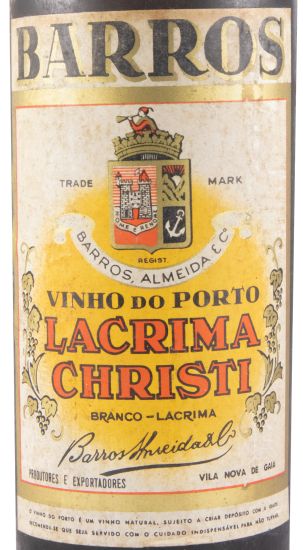 Barros Lacrima Christi Port (former bottle)