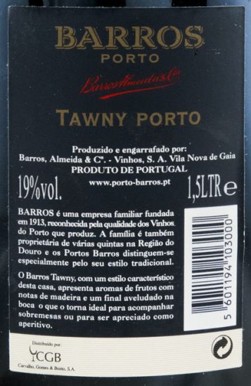 Barros Tawny Porto 1,5L