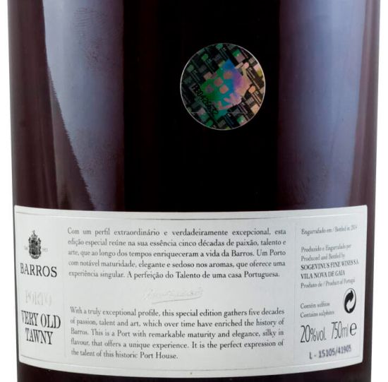 Barros Very Old Tawny Special Blend Port