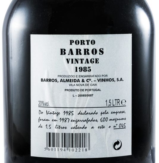 1985 Barros Vintage Porto 1,5L