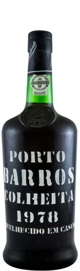 1978 Barros Colheita Port (bottled in 1999)