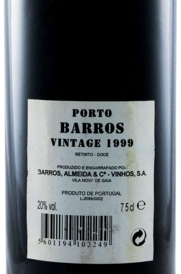 1999 Barros Vintage Porto