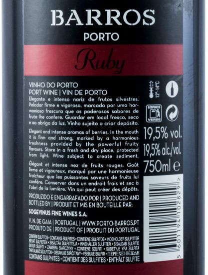 Barros Ruby Porto