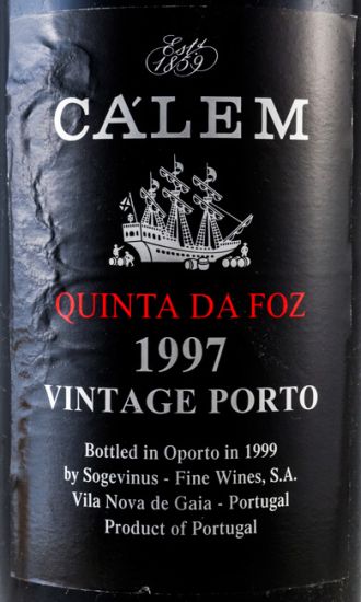 1997 Cálem Vintage Porto
