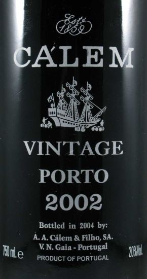 2002 Cálem Vintage Port