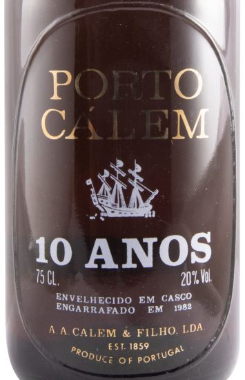 Cálem 10 anos Porto (garrafa antiga)