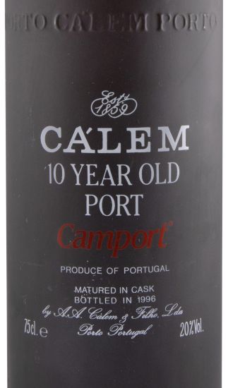 Cálem 10 anos Port (botlted in 1996)
