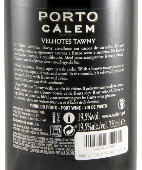 Cálem Velhotes Tawny Port (black label)