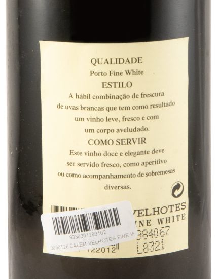 Cálem Velhotes Fine White Port (former label)