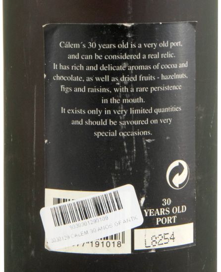 Cálem 30 years Port (former bottle)