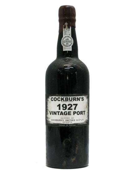 1927 Cockburn's Vintage Porto
