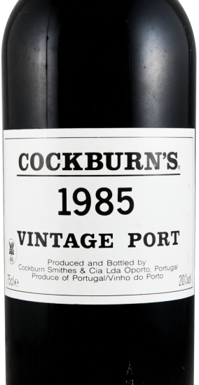 1985 Cockburn's Vintage Porto (lacre danificado)