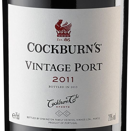 2011 Cockburn's Vintage Porto