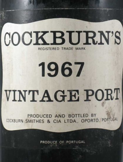 1967 Cockburn's Vintage Porto