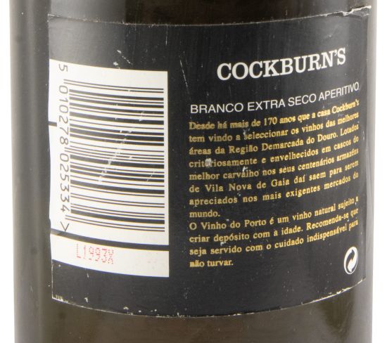 Cockburn's Dry Tang Port (former bottle)