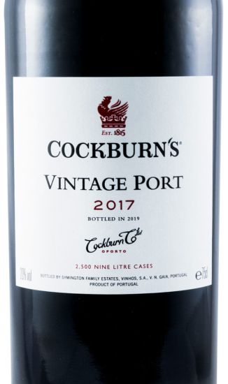 2017 Cockburn's Vintage Port