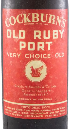 Cockburn's Old Ruby Porto