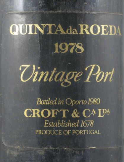 1978 Croft Quinta da Roêda Vintage Porto