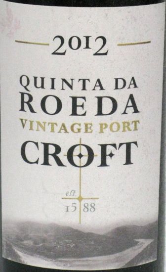 2012 Croft Quinta da Roêda Vintage Porto 37,5 cl