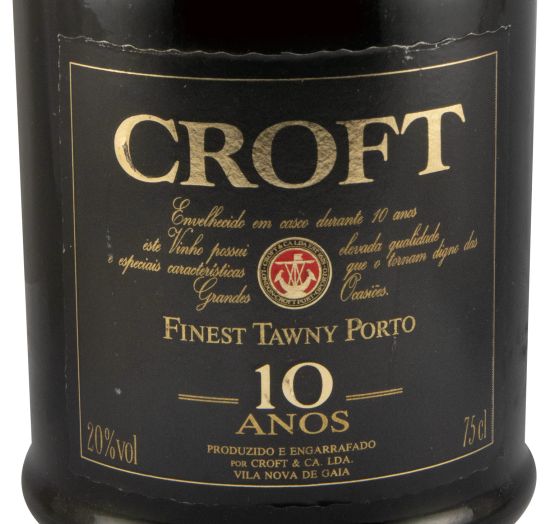 Croft 10 years Port (low bottle)